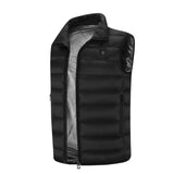 2020 Men Outdoor USB Infrared Heating Vest Jacket Men Women Winter Electric Thermal Clothing Waistcoat For Sports Hiking