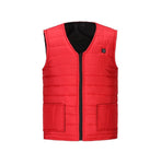 Men Autumn winter Smart heating Cotton Vest USB Infrared Electric Heating Vest Women Outdoor Flexible Thermal Winter Warm Jacket